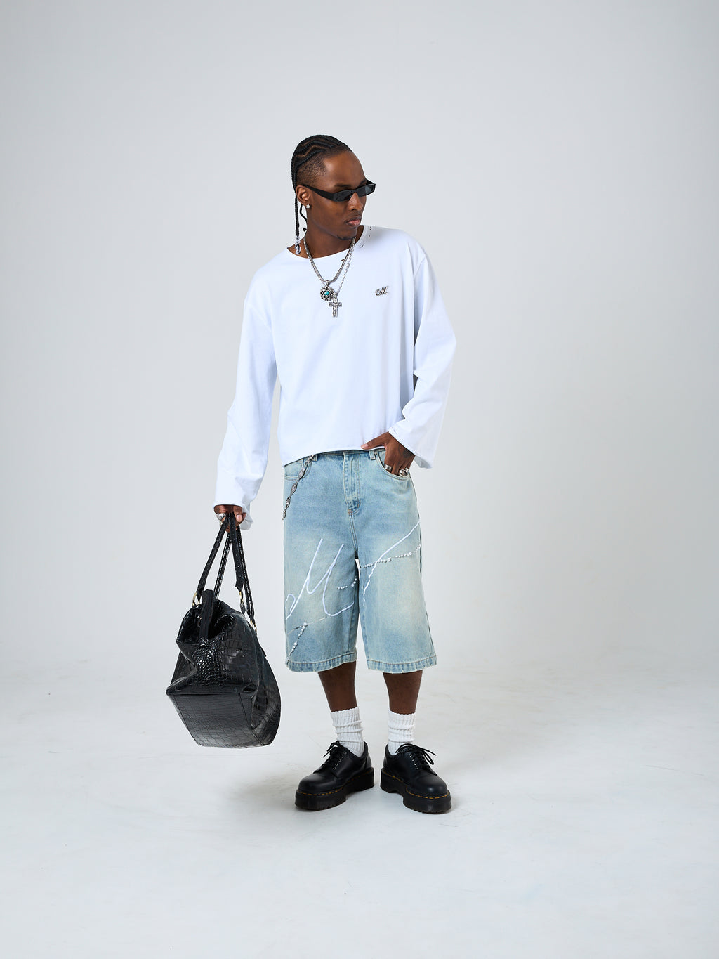 Signature Jean shorts