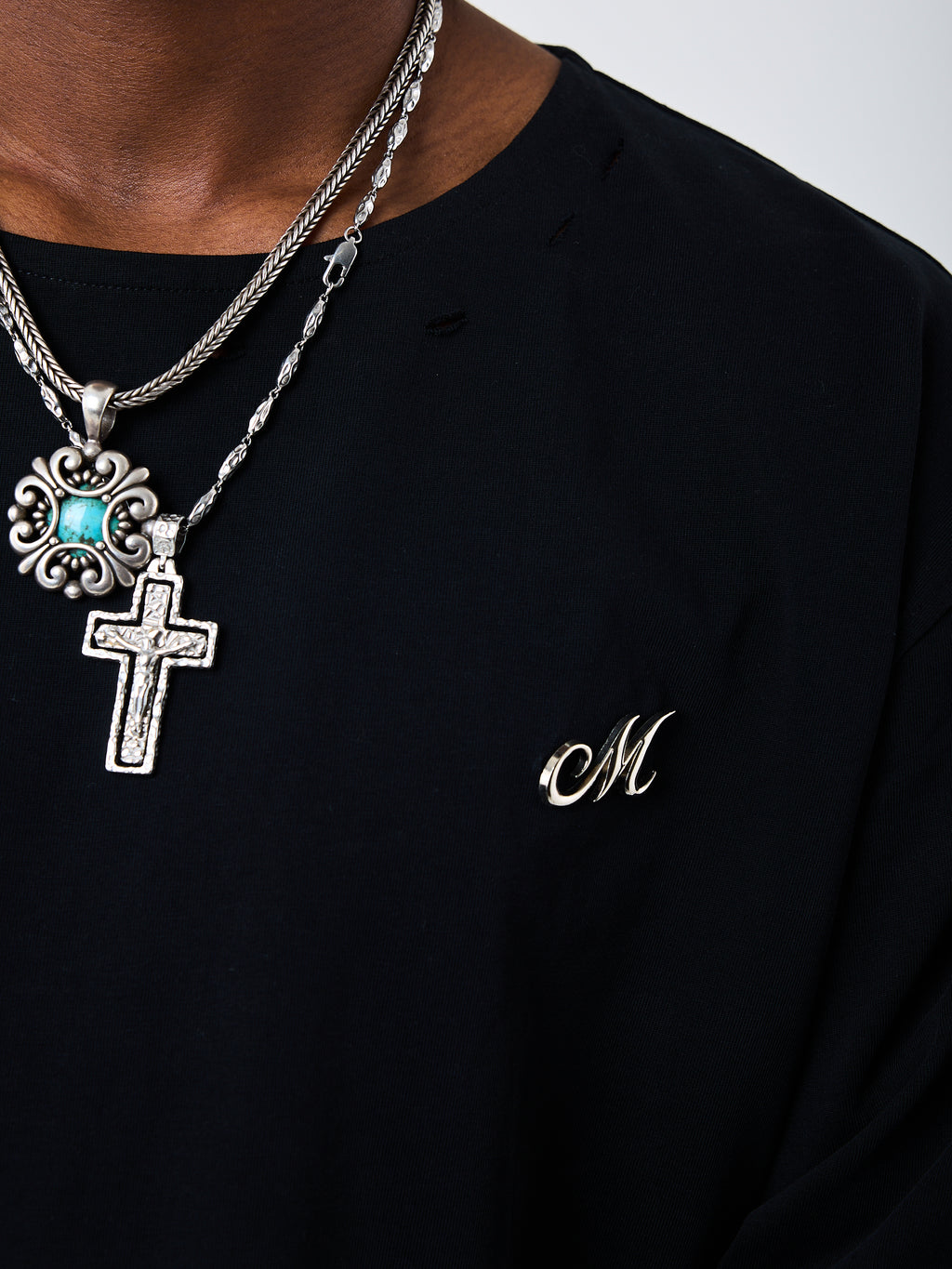 Black Flared Long-sleeve