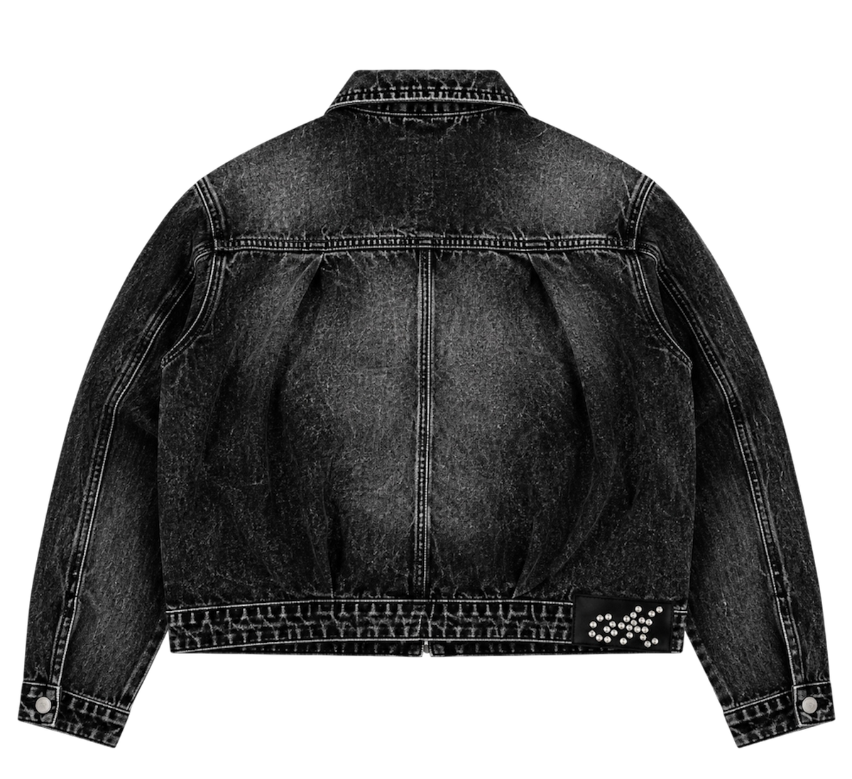 Black studded jacket