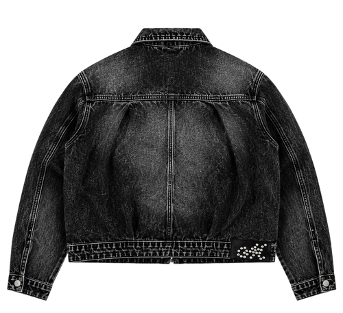 Black studded jacket